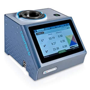 The ColorFlex L2 spectrophotometer, a high-accuracy color measurement system for food, textiles, and industrial applications.