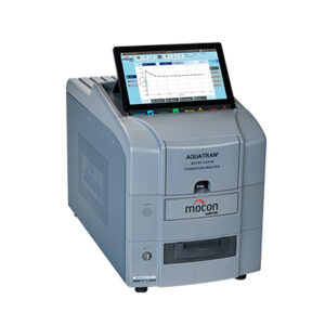 The AQUATRAN 3/34 permeation analyzer, an advanced instrument for water vapor transmission rate testing.