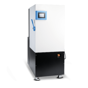 The CRP100E blast freezer, a rapid cooling system for laboratory and industrial applications.