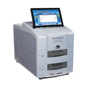The PERMATRAN-C 3/40 permeation analyzer, an advanced instrument for carbon dioxide transmission rate testing.