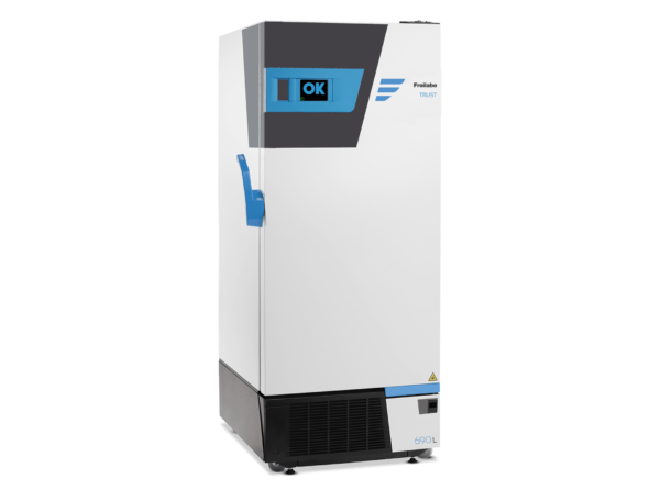 The Trust -45°C low temperature freezer, a high-performance low temperature storage solution for laboratories and clinical applications.