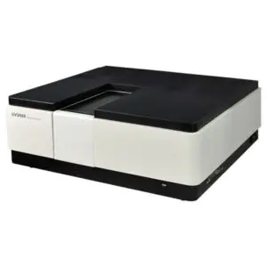 The Techcomp UV2600 UV VIS spectrophotometer, a high-accuracy dual-beam system for reliable spectral analysis.