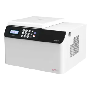 The Velocity 14R Pro versatile centrifuge, a high-performance refrigerated centrifuge for temperature-sensitive applications.