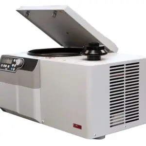 The Velocity 30R high-speed centrifuge, a high-performance refrigerated centrifuge for temperature-sensitive applications.