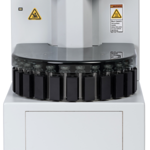 The Versa headspace vial sampler, an automated vial sampling system for precise VOC analysis in GC workflows.