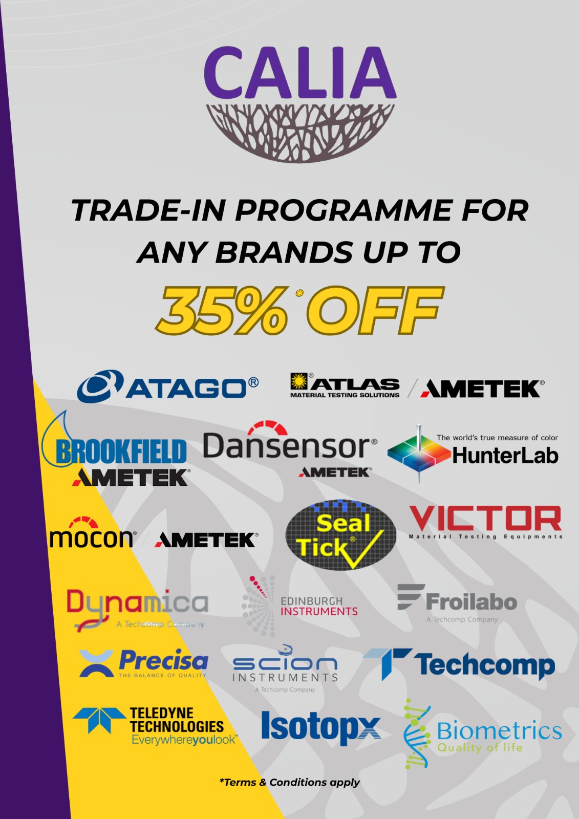 trade in laboratory instruments